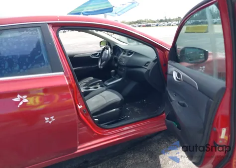 2014 Nissan Sentra Sv z USA, uszkodzony, nr VIN 3N1AB7AP2EY318947